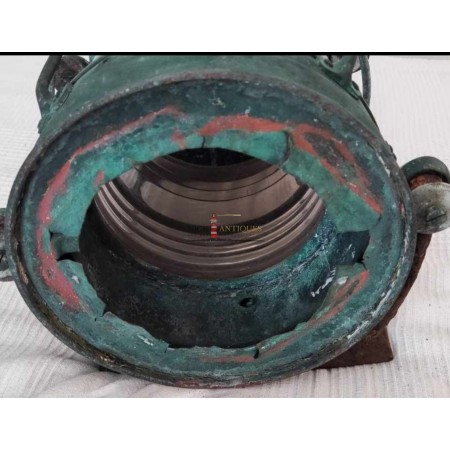 RESTORATION OF A LARGE BRASS LANTERN