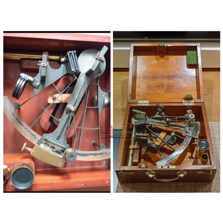 BRONZE SEXTANT T.L. AINSLEY SOUTH SHIELDS 1860-1890
