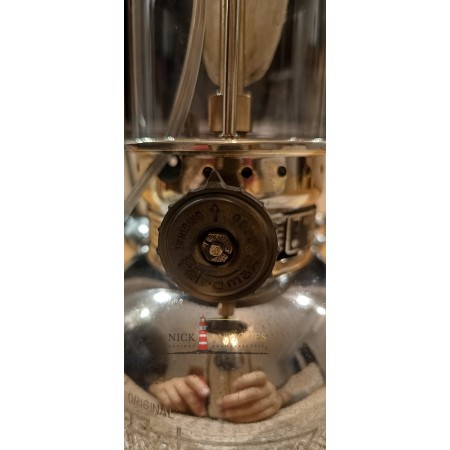 Αυθεντική λάμπα PETROMAX δεκαετίας 1950 μετατροπή σε ηλεκτρική με λαμπτήρα.