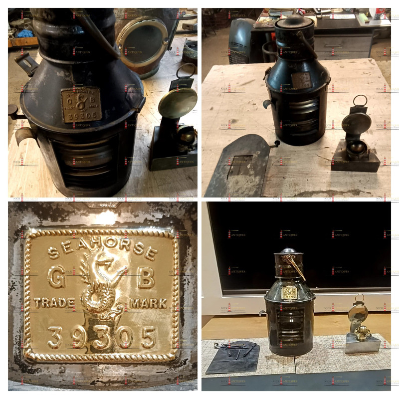 Seahorse signal lamp