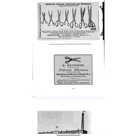 Συλλεκτικό παλαιό ψαλίδι – R. HINSON, Newark N.J., U.S.A.