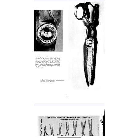 Συλλεκτικό παλαιό ψαλίδι – R. HINSON, Newark N.J., U.S.A.