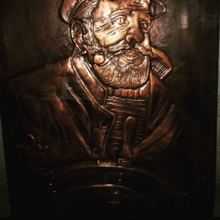 LARGE COPPER PAINTINGS