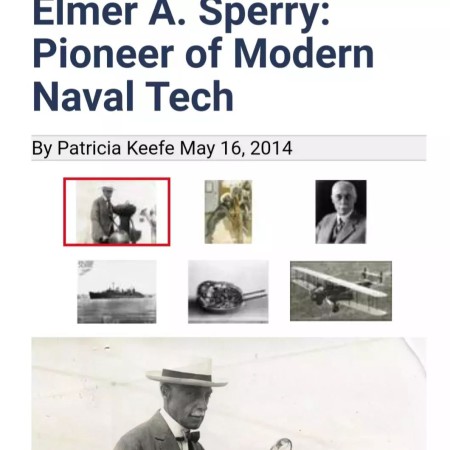 ELMER A. SPERRY: PIONEER OF MODERN NAVAL TECH ELMER A.