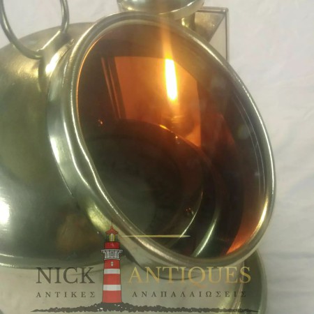 VINTAGE SESTREL BRASS BINNACLE-BRASS COMPASS