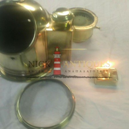 VINTAGE SESTREL BRASS BINNACLE-ΜΠΡΟΥΤΖΙΝΗ ΠΥΞΙΔΑ