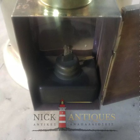 VINTAGE SESTREL BRASS BINNACLE-BRASS COMPASS
