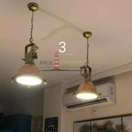 ΖΕΥΓΑΡΙ ΝΑΥΤΙΚΩΝ ΠΡΟΒΟΛΕΩΝ ΧΑΛΚΟΣ ΚΑΙ ΜΠΡΟΥΤΖΟΣ